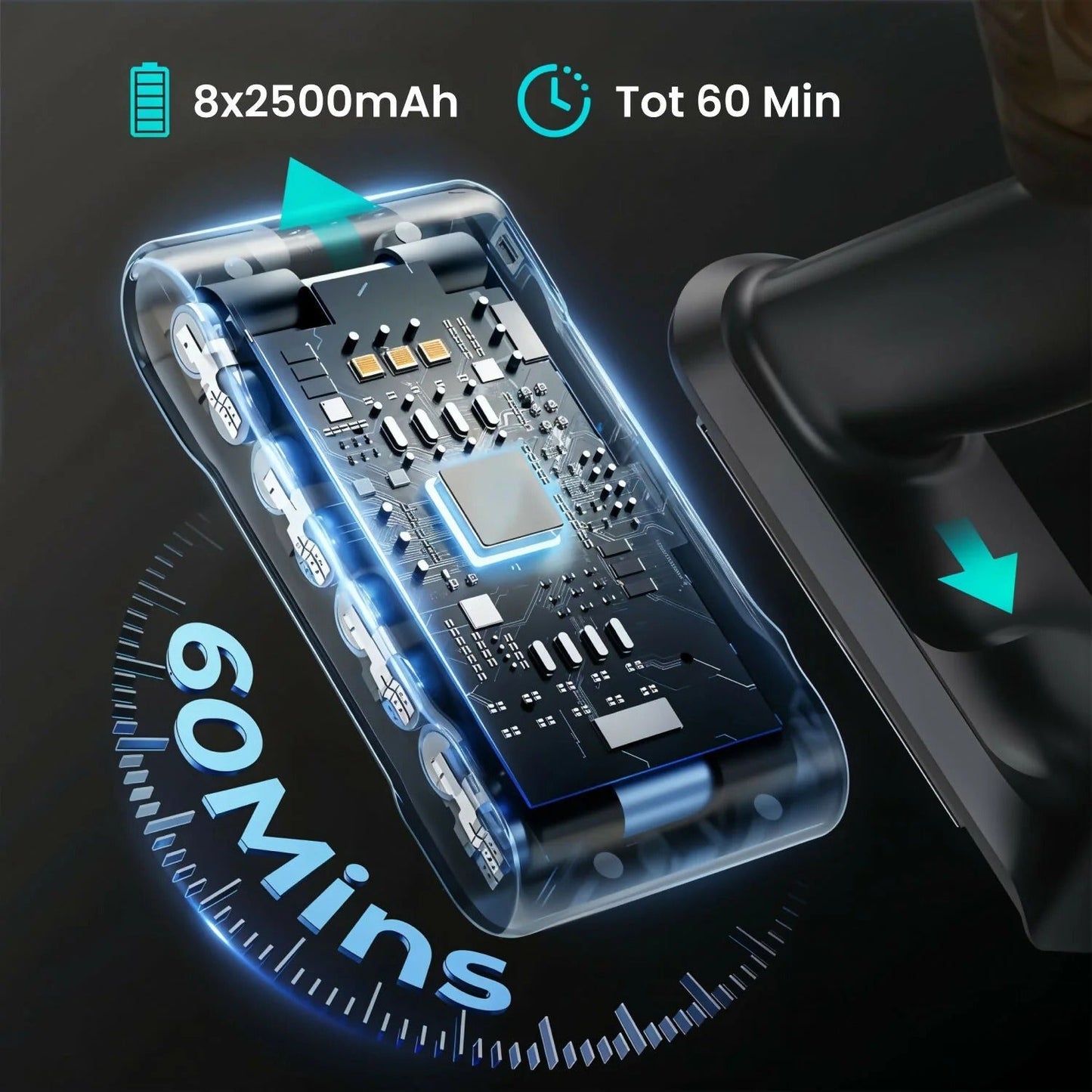 Lenoro V18 : met 45 kPa zuigkracht & absolute bewegingsvrijheid